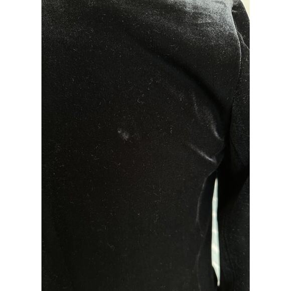 Express Women's Black Velvet Blazer Suit Jacket XXS - Picture 6 of 6
